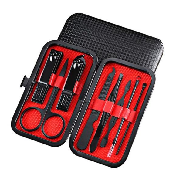 AKEROU Manicure Set Manicure & Pedicure Kits-Professional and Luxury 8 In 1